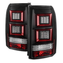 画像をギャラリービューアに読み込む, Spyder Land Rover Discovery 3 LR3 05-09 Light Bar LED Tail Lights Black ALT-YD-LRD05-LED-BK