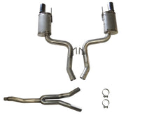 画像をギャラリービューアに読み込む, JBA 15-20 Ford Mustang EcoBoost 2.3L 409SS Dual Rear Exit Cat-Back Exhaust