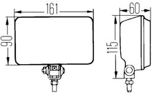 画像をギャラリービューアに読み込む, Hella Headlamp ZNH 0/180GR SW MK MGS12 1NB