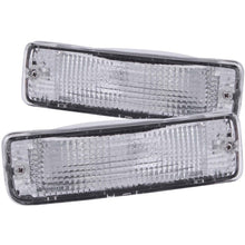 画像をギャラリービューアに読み込む, ANZO 1989-1995 Toyota Pickup Euro Parking Lights Chrome w/ Amber Reflector