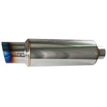 画像をギャラリービューアに読み込む, Injen 3.00 Universal Muffler w/Titanium burnt rolled Tip and stainless steel resonated inner wall