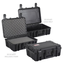 画像をギャラリービューアに読み込む, Go Rhino XVenture Gear Hard Case w/Foam - Medium 18in. / Lockable / IP67 - Tex. Black