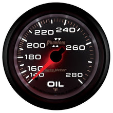 画像をギャラリービューアに読み込む, AutoMeter Gauge Oil Temp 2-5/8in. 140-280 Deg. F Mechanical Phantom II