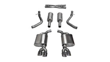 画像をギャラリービューアに読み込む, Corsa 2015-2017 Dodge Challenger Sport Cat-Back Dual Rear Exit with Twin 3.5in Polished Pro-Seri