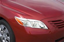 画像をギャラリービューアに読み込む, Putco 07-09 Toyota Camry (eyebrow Style) Head Lamp Overlays &amp; Rings