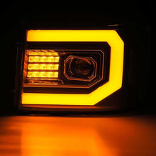画像をギャラリービューアに読み込む, AlphaRex 07-13 GMC 1500HD PRO-Series Projector Headlights Plank Style Chrm w/Activ Light/Seq Signal