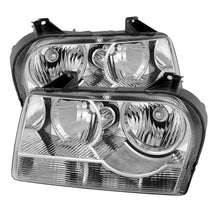 画像をギャラリービューアに読み込む, xTune Chrysler 300 05-08 Halogen Non-Projection Style Only Crystal Headlights Chrome HD-JH-C305-HA-C