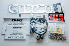画像をギャラリービューアに読み込む, Kooks 12+ Jeep Grand Cherokee 6.4L 1-7/8in x 3in SS Longtube Headers w/Green Catted Connection Pipes