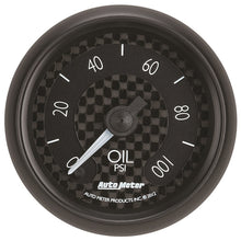 画像をギャラリービューアに読み込む, Autometer GT Series 52mm Full Sweep Electronic 0-100 PSI Oil Pressure Gauge