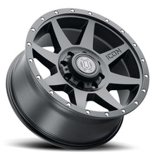 画像をギャラリービューアに読み込む, ICON Rebound 20x9 8x6.5 12mm Offset 5.5in BS 121.40mm Bore Satin Black Wheel
