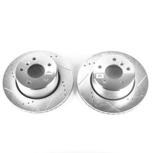 画像をギャラリービューアに読み込む, Power Stop 99-04 Land Rover Discovery Front Evolution Drilled &amp; Slotted Rotors - Pair