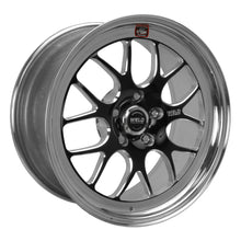 画像をギャラリービューアに読み込む, Weld S77 18x9.5 / 5x4.5 BP / 6.6in. BS Black Wheel (High Pad) - Non-Beadlock