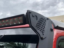 画像をギャラリービューアに読み込む, Go Rhino 18-20 Jeep Wrangler JL/JLU/Gladiator JT XE Windshield Light Bar Mount - 50in Single Row