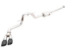 画像をギャラリービューアに読み込む, AWE 21+ Ford F150 Dual Side Exit Cat-Back Exhaust - 4.5in Diamond Black Tips *For Stock Y-Pipe Only