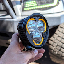 画像をギャラリービューアに読み込む, KC HiLiTES Round Universal Shrouds for Flex Era 3 Lights (Pair)