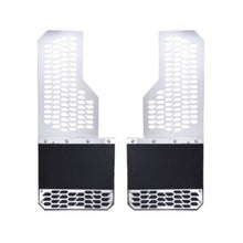 画像をギャラリービューアに読み込む, Putco 11-16 Ford SuperDuty Dually - (Fits Rear) - Set of 2 Mud Skins - Brushed SS w/ Hex Shield