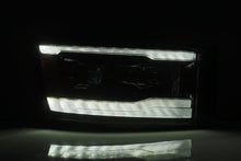 画像をギャラリービューアに読み込む, AlphaRex 06-08 Dodge Ram 1500HD LUXX LED Projector Headlights Plank Style Alpha Blk w/Seq Signal/DRL