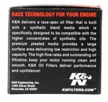 画像をギャラリービューアに読み込む, K&amp;N Kawasaki / Suzuki / Betamotor 1.5in OD x 1.719in H Oil Filter