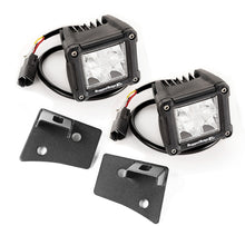 画像をギャラリービューアに読み込む, Rugged Ridge 07-18 Jeep Wrangler JK Dual Cube Windshield LED Kit w/ Brackets