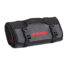 画像をギャラリービューアに読み込む, Go Rhino XVenture Gear Tool Roll - Small (4x4in. Closed) 12oz Waxed Canvas - Black