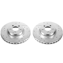 画像をギャラリービューアに読み込む, Power Stop 13-14 Mercedes-Benz C300 Front Evolution Drilled &amp; Slotted Rotors - Pair