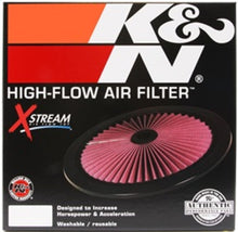 画像をギャラリービューアに読み込む, K&amp;N X-Stream Top Filter X-Stream 14 inch OD Chrome