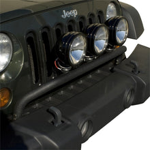 画像をギャラリービューアに読み込む, Rugged Ridge 07-18 Jeep Wrangler JK Textured Black Bumper Mounted Light Bar