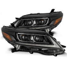 画像をギャラリービューアに読み込む, AlphaRex 11-21 Toyota Sienna PRO-Series Proj Headlights Plank Style Black w/Seq Signal/DRL