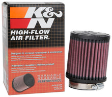 画像をギャラリービューアに読み込む, K&amp;N Universal Rubber Filter 2.5 inch 5 Degree FLG 3.5 inch OD 4 inch Height