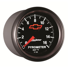 画像をギャラリービューアに読み込む, Autometer GM Full Sweep Electric 52mm 0-1600 degree F Pyrometer