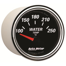 画像をギャラリービューアに読み込む, Autometer Designer Black II 52mm 250 Deg F Water Temp Gauge