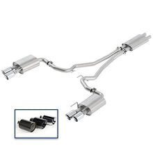 画像をギャラリービューアに読み込む, Ford Racing 2018 Mustang Gt 5.0L Cat-Back Touring Exhaust System w/Chrome Tips