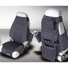 画像をギャラリービューアに読み込む, Rugged Ridge Fabric Seat Protectors Black 76-06 Jeep CJ / Jeep Wrangler