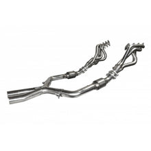 画像をギャラリービューアに読み込む, Kooks 05-10 Ford Mustang GT Manual 1 5/8in x 2 1/2in SS Long Tube Headers and OEM Catted SS X Pipe