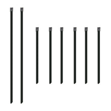 画像をギャラリービューアに読み込む, Mishimoto Set of Six 6in &amp; Two 14in Stainless Steel Locking Ties