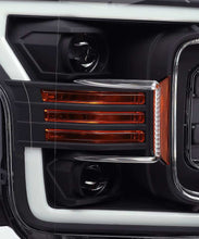 画像をギャラリービューアに読み込む, AlphaRex 18-19 Ford F-150 PRO-Series Proj Headlights Plank Style Matte Blk w/Activ Light/Seq Signal