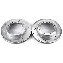 画像をギャラリービューアに読み込む, Power Stop 94-99 Chevrolet K1500 Suburban Front Evolution Drilled &amp; Slotted Rotors - Pair