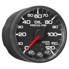 画像をギャラリービューアに読み込む, Autometer Spek-Pro - Nascar 2-1/16in Oil Press 0-120 psi Bfb Ecu