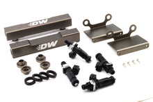画像をギャラリービューアに読み込む, DeatschWerks 04-06 Subaru STI/LGT Side Feed to Top Feed Fuel Rail Conv Kit w/ 1200cc Injectors