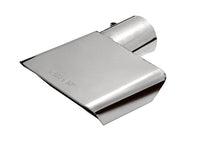 画像をギャラリービューアに読み込む, Gibson Rectangle Sport Tip - Left - 6x2.75in OD/2in Inlet/9.5in Length - Stainless