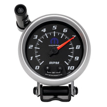 画像をギャラリービューアに読み込む, AutoMeter Gauge Tach 3-3/4in. 10K RPM Pedestal W/ Ext. Quick-Lite Black Mopar