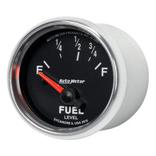 画像をギャラリービューアに読み込む, AutoMeter Gauge Fuel Level 2-1/16in. 73 Ohm(e) to 10 Ohm(f) Elec Gs