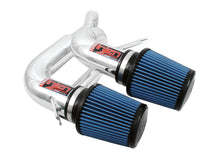 画像をギャラリービューアに読み込む, Injen 08-09 535i E60 3.0L L6 Twin intake &amp; AMSOIL Filters Polished Short Ram Intake