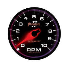画像をギャラリービューアに読み込む, Autometer Phantom II 3-3/8in 10000 RPM In-Dash Tachometer
