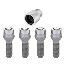 画像をギャラリービューアに読み込む, McGard Wheel Lock Bolt Set - 4pk. (Cone Seat) M14X1.5 / 17mm Hex / 31.0mm Shank Length - Chrome
