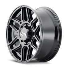 画像をギャラリービューアに読み込む, ION Type 146 17x9 / 8x165.1 BP / 0mm Offset / 125.2mm Hub Gloss Black Wheel