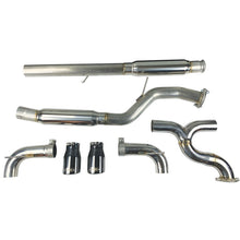 画像をギャラリービューアに読み込む, Injen 16-18 Ford Focus RS 3in Cat-Back Stainless Steel Exhaust w/ 4in Black Chrome Tips