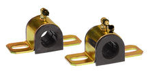 画像をギャラリービューアに読み込む, Prothane Universal 90 Deg Greasable Sway Bar Bushings - 1 1/16in - Type B Bracket - Black