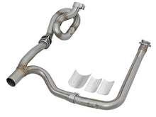 画像をギャラリービューアに読み込む, aFe POWER Twisted Steel Y-Pipe w/ Loop Relocation Pipe 12-18 Jeep Wrangler (JK) V6 3.6L