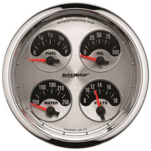 画像をギャラリービューアに読み込む, Autometer American Muscle 5in Quad LED Gauge